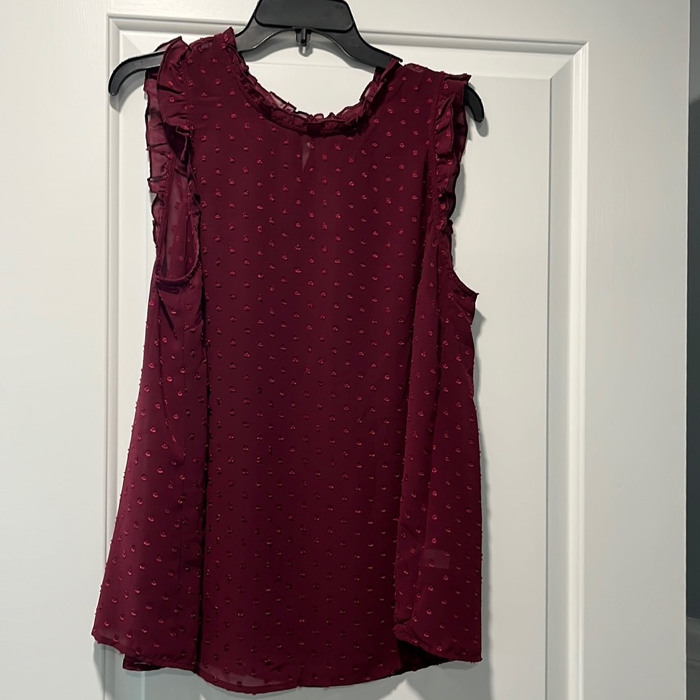 Torrid Sleeveless Blouse size 0